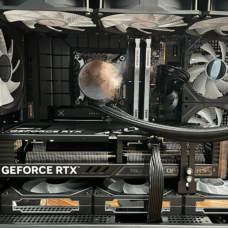 Chassis Graphics Card Support Bracket Game Chassis 12cm Fan Position Simple Installation Suitable For Asus Nvidia Galaxy Msi