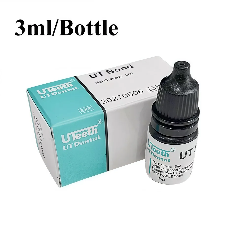 3ML/Bottle Dental Composite UT Bond Teeth Light Cure Adhesive Enamel Resin Filling Bonding Bonding Agents