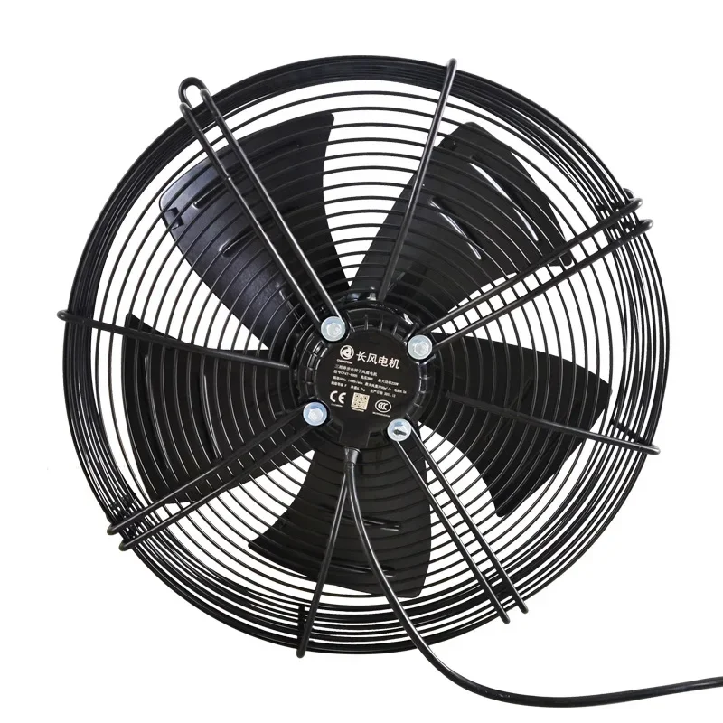 

Long air outer rotor axial flow fan diameter 400/500mm condenser evaporator air conditioner cooling cold storage motor