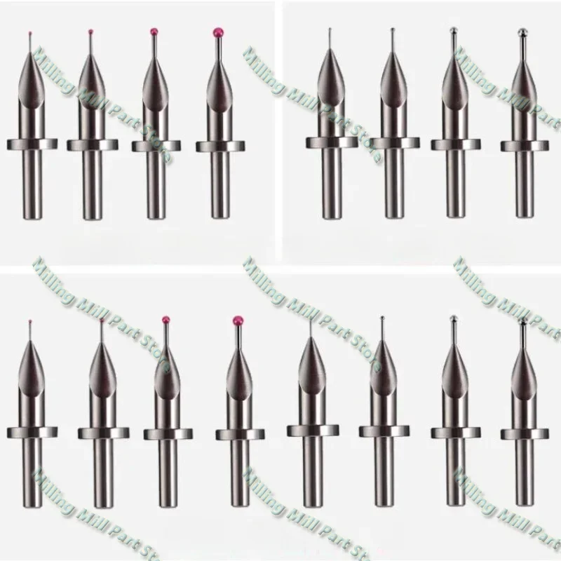 1pc Eccentric Stylus Ruby Ball Probe for TESA Trimos 6mm Height Gauges Measuring Head Altimeter Contacted Point