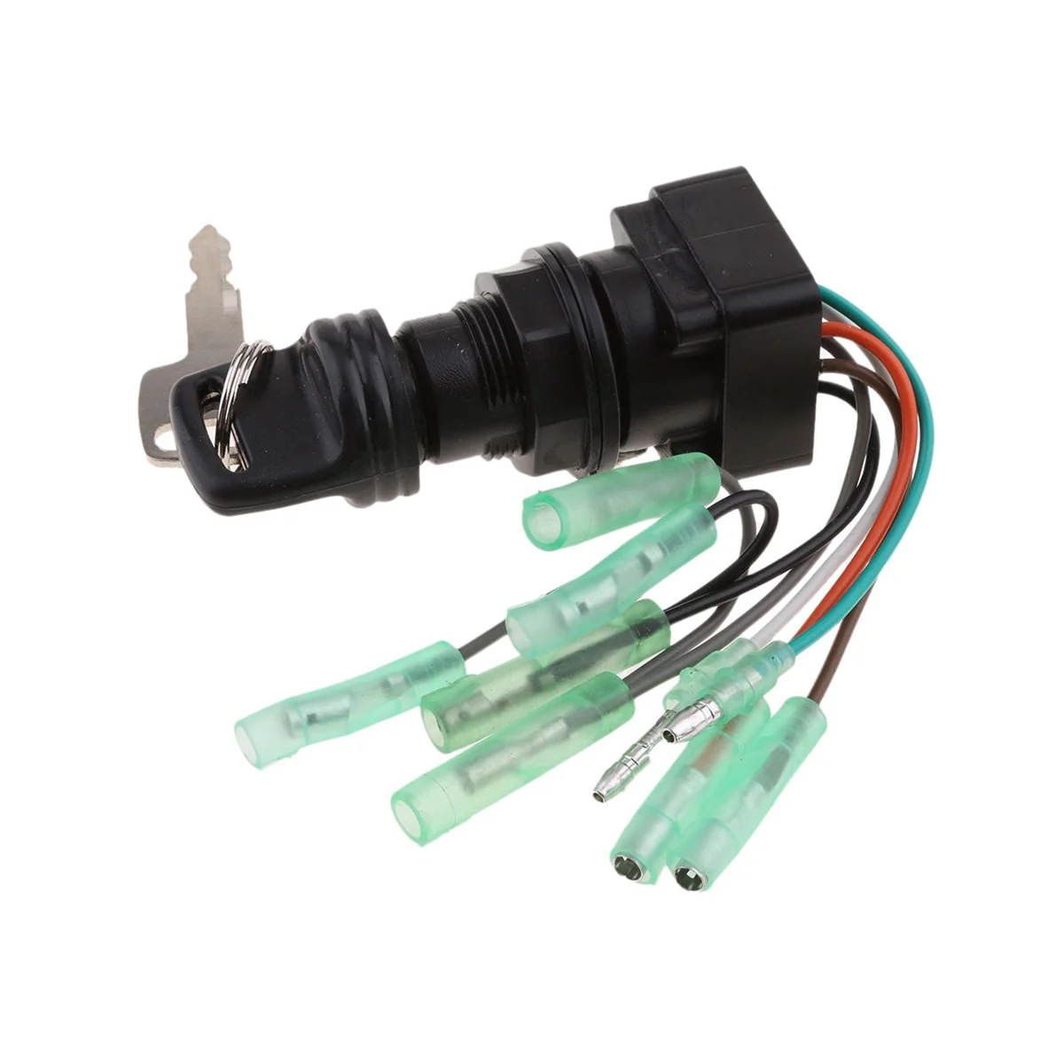 Motor Ignition Key Switch Assembly for Suzuki Outboard Control Box 3711099E00 3711092E01 Ignition Switch Key