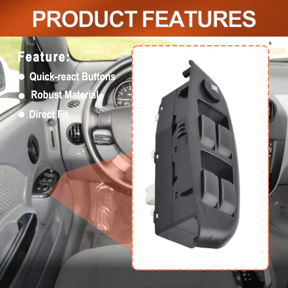 

96540780 96396302 Window Lift Switch For Chevrolet Aveo 2004 2005 Front Left Power Window Switch With 11 Pins