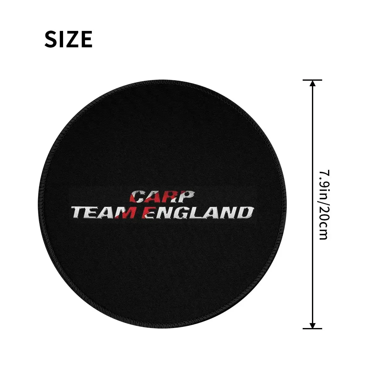Custom Korda Fishing Logo Round Mouse Pad Computer Keyboard Mouse Mat Gaming PC Desk Mat Office Table Mats
