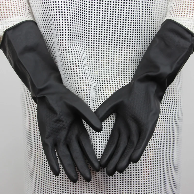 Gants de nettoyage résistants aux acides et aux alcalis, pour le lavage de la vaisselle domestique, la cuisine, répétables