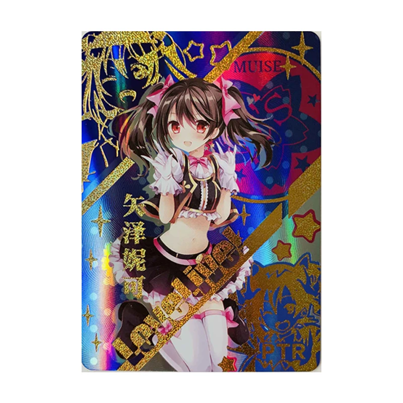 Goddess Story PTR card Nico Bronzing cartoon Anime characters collection Game cards Children\'s toys Christmas Birthday gifts