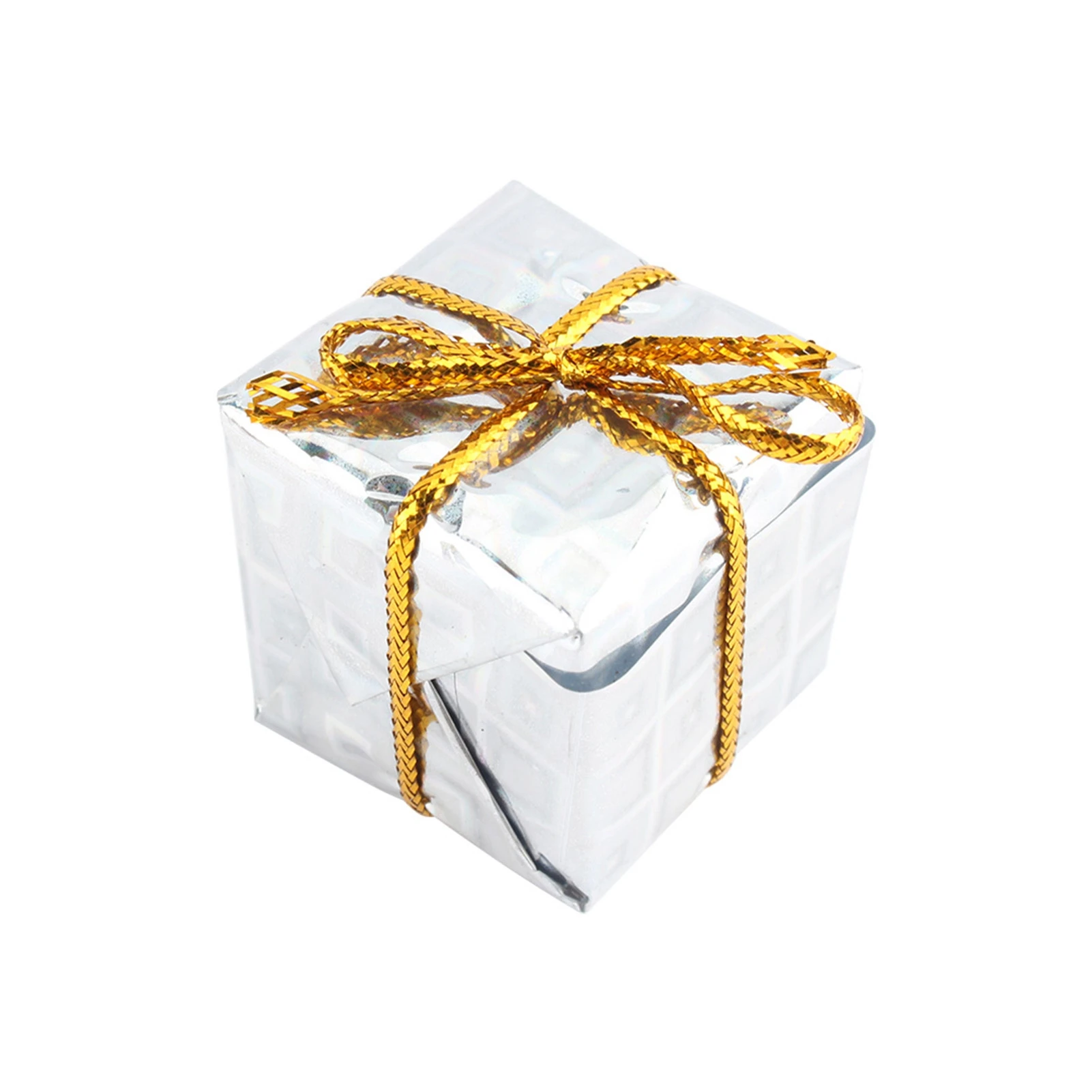 

12Pcs Multi Color 2.5cmX2.5cmX2.5cm Foam Christmas Gift Box Ornaments Xmas Tree Hanging Decor Party Decoration Supplies