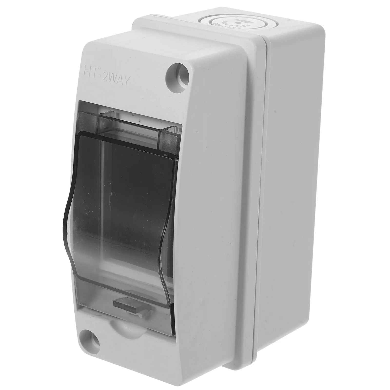 3-Way Distribution Protection Box High Durability Pc ABS Construction Compact Weatherproof Electrical Box for Indoor Outdoor