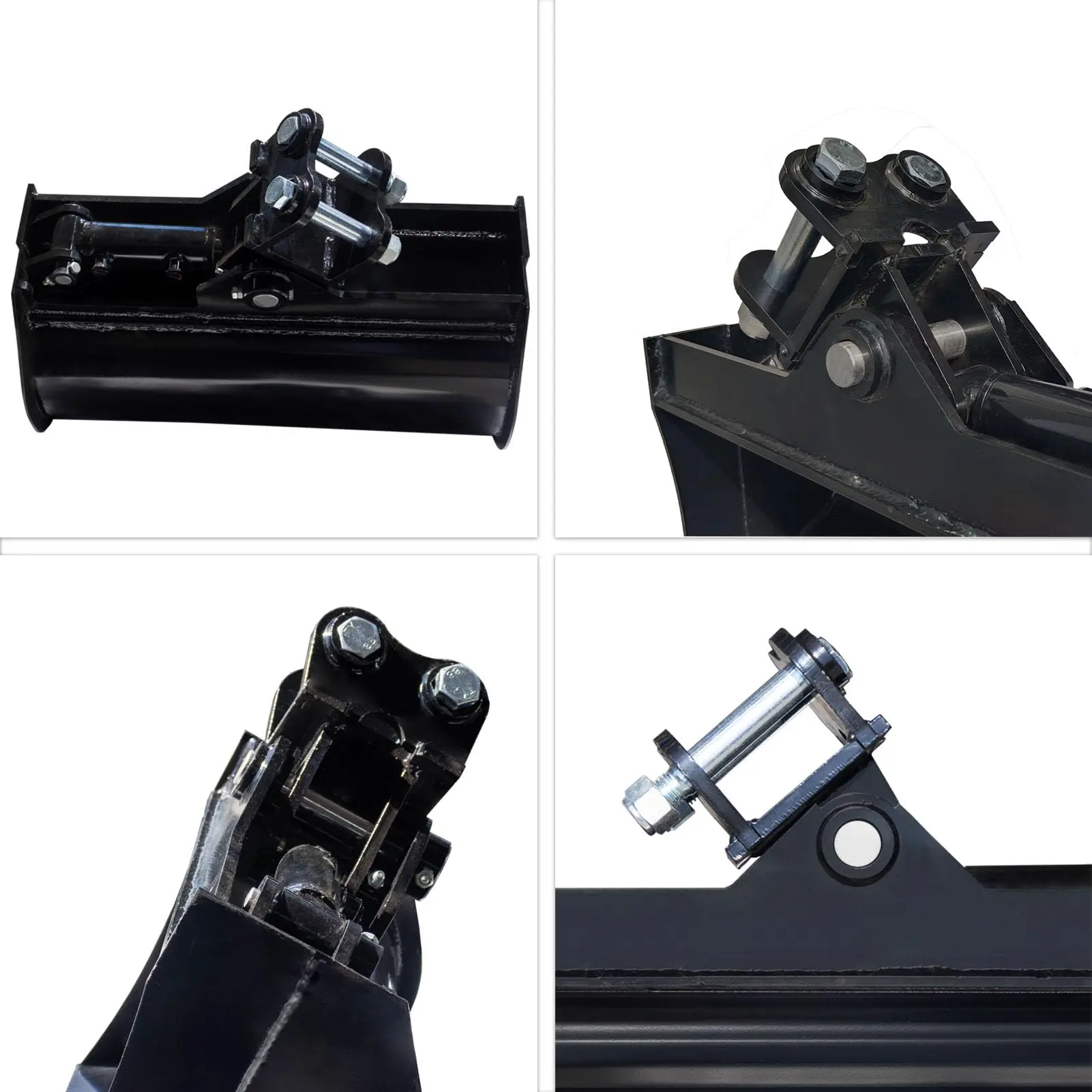 مرفق دلو حرث لحفارة صغيرة 1 طن ، مع خطين وقود ودبابين ،