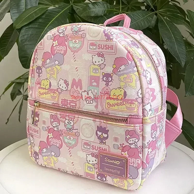 Gorący Sanrio Loungefly pod wspólną marką plecak z Pu ekskluzywny Mini plecak Eeyore torebka figurka Loungefly plecak torba dziecięca prezent