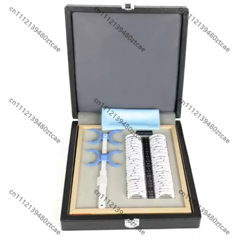 Prism Disk Strabismus Quantitative Inspection Tool Box Phoria Trial Lenses Convergence Flexibility Test & Training Kit