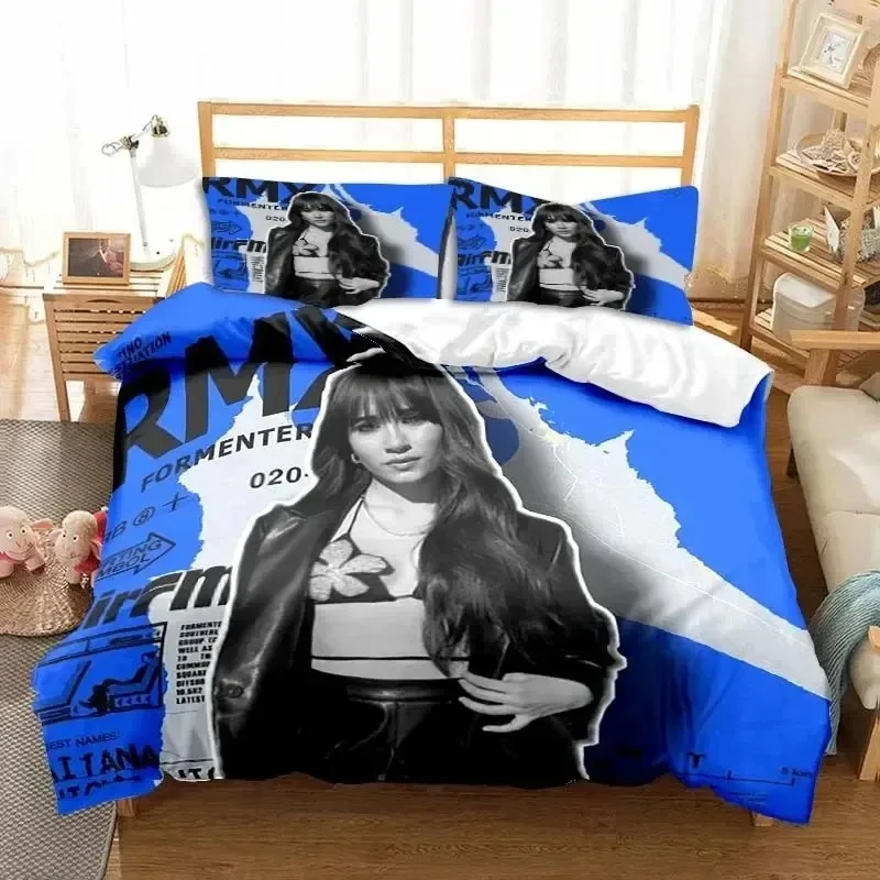 المغني الاسباني A-Aitana Ocana الفراش مجموعات رائعة لوازم السرير مجموعة غطاء لحاف المعزي مجموعة طقم سرير هدية عيد ميلاد فاخرة