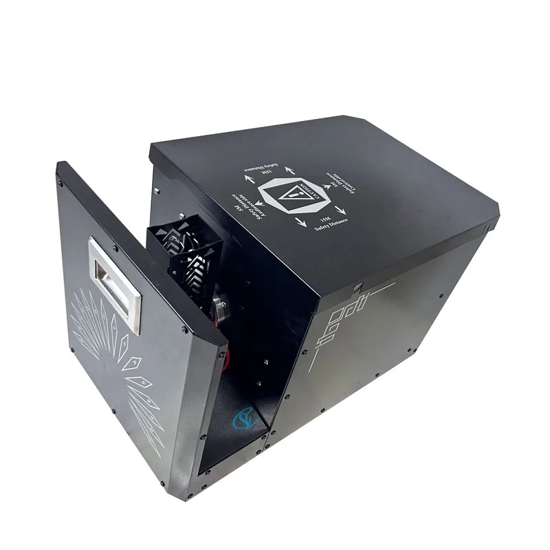 Newest 320W Stage Flame Machine Single Head Fire Jet Effect DMX512 Dynamic Flame Stage Pyrotechnic Machine for Outdoor DJ Party