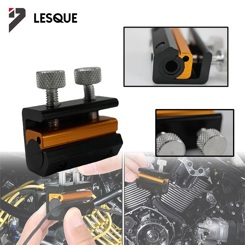 LESQUE Pit Dirt Bike Cable Lube Tool Lubrication Wire Oiler Brake Line For Motorcycle ATV Quad Scooter Motorbike Accessories