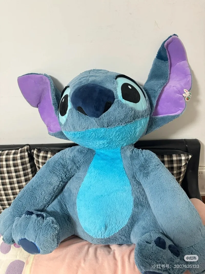 30cm -110cm Disney Giant Size Lilo&Stitch Plush Stuffed Doll Cartoon Animal Couple Sleeping Pillow Softmaterial Toy For Gift