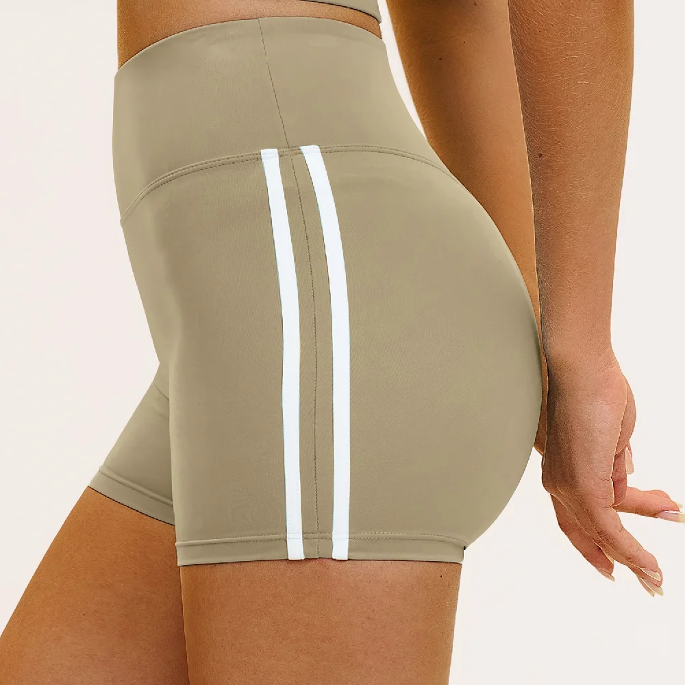 Summer Woman High Waist Sports Yoga Shorts Gym Fitness Shorts Training Yoga Clothing Female Butt Lifting Workout Short Leggings