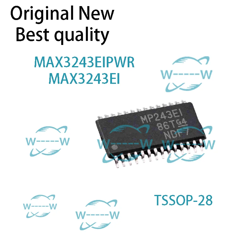 NEW (5-30 PCS) MAX3243EIPWR MAX3243EI MP243EI TSSOP-28 IC Chip