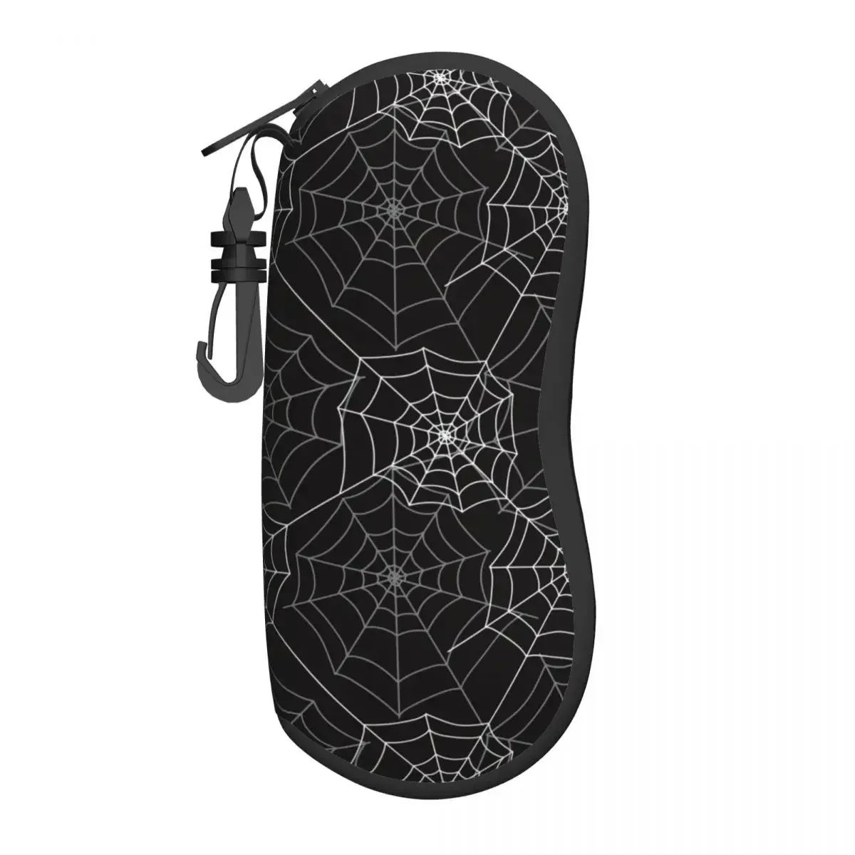 Glasses Case Soft Eyewear Case Cover Protective for Men Women Sunglasses Spider Web Pattern Eyeglasses Glasses Box