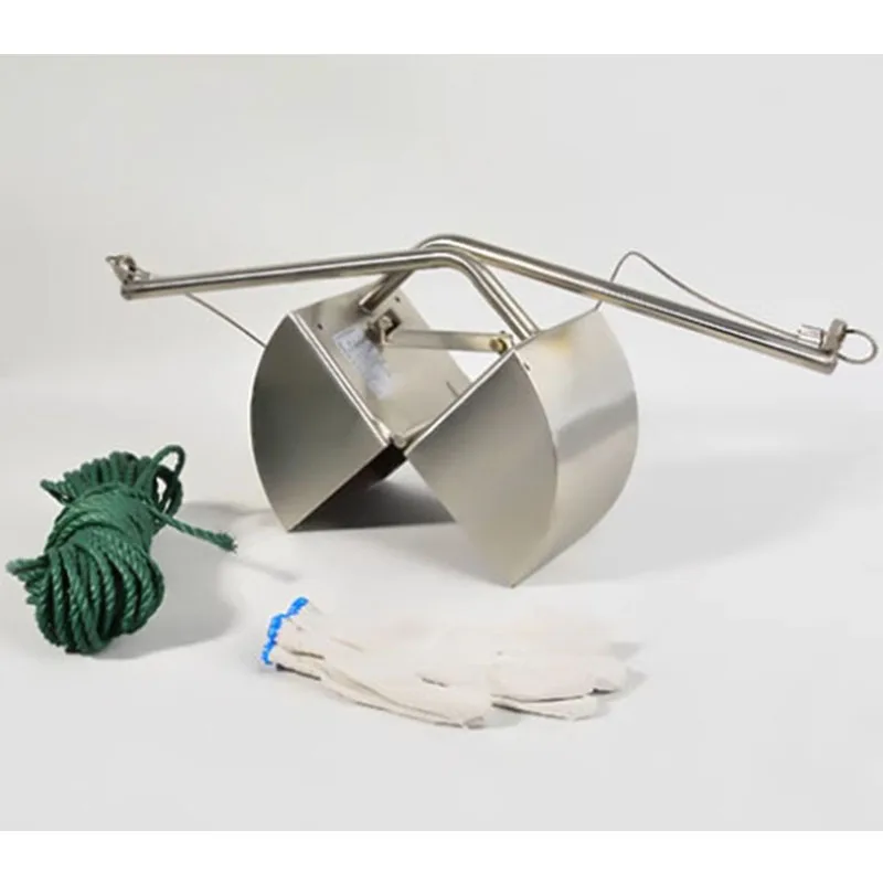 New Stainless Steel Mud Collector Grab Type Bottom Sampler Dredge Sampling Tools Used for Water Environment