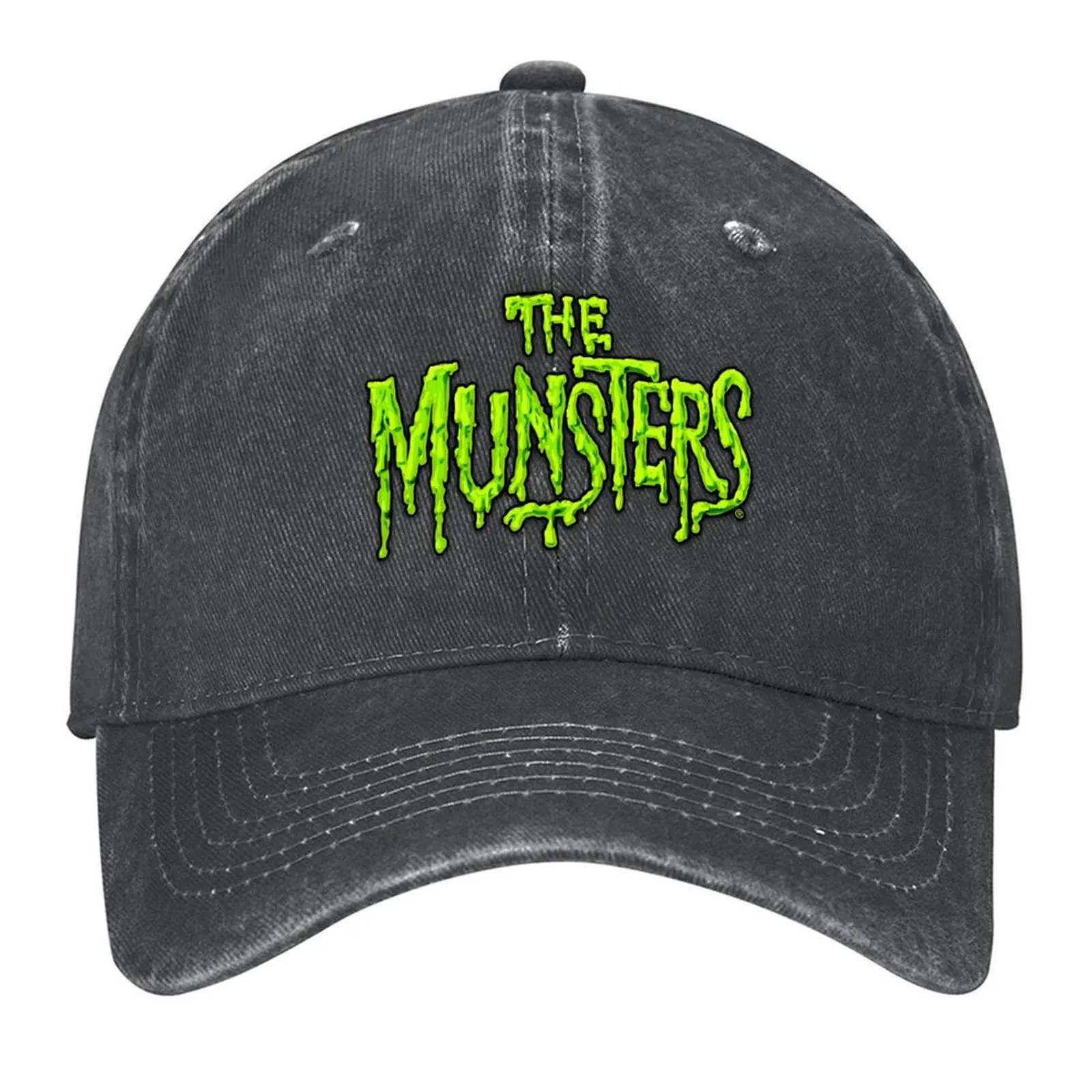 

THE MUNSTERS LOGO Baseball Cap sailor cap for men Trucker Hat Unique hats Vintage Luxury Woman Men's