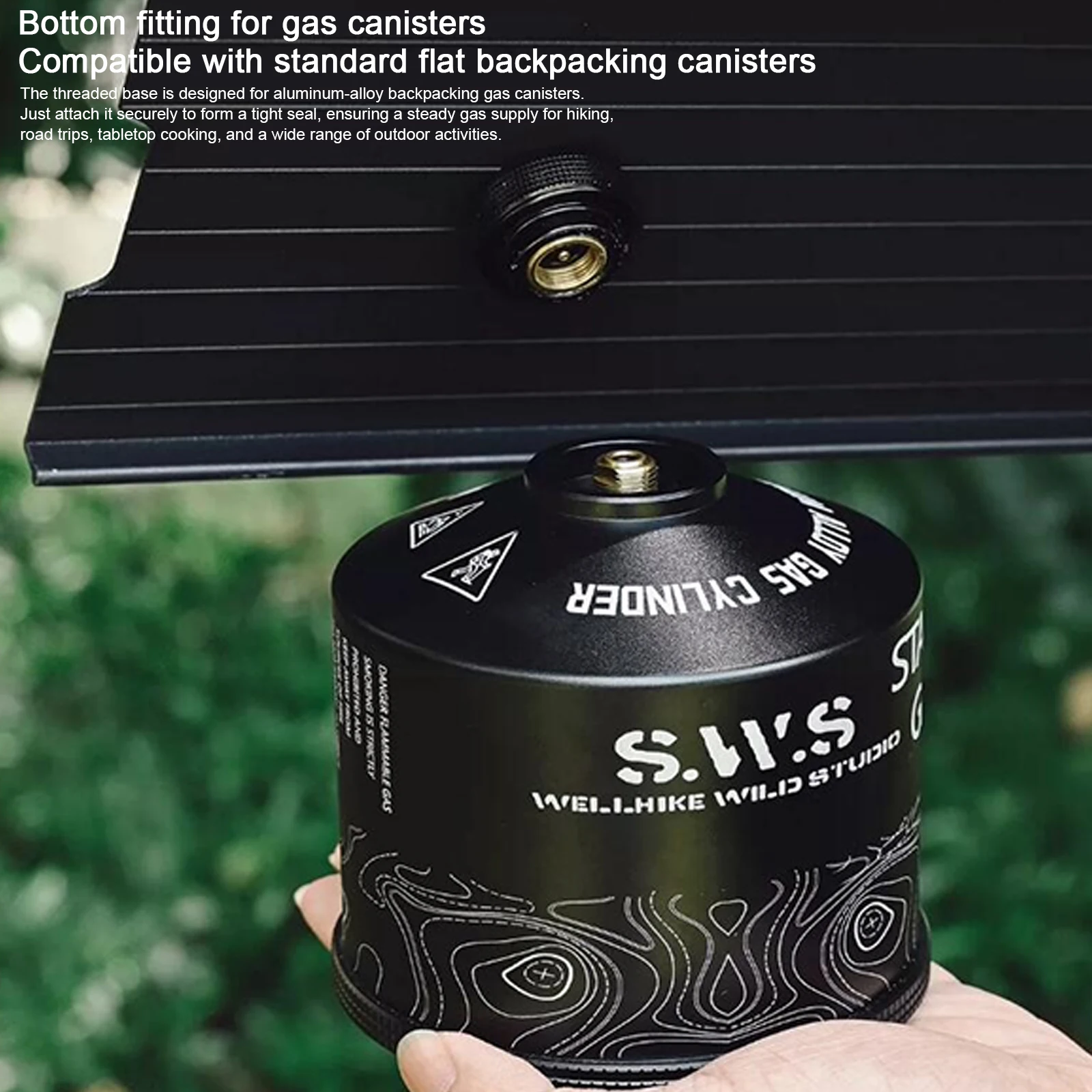 Mini Burner Connector Flat Gas - Camping Cooking Table With Windshield 评论和价格
