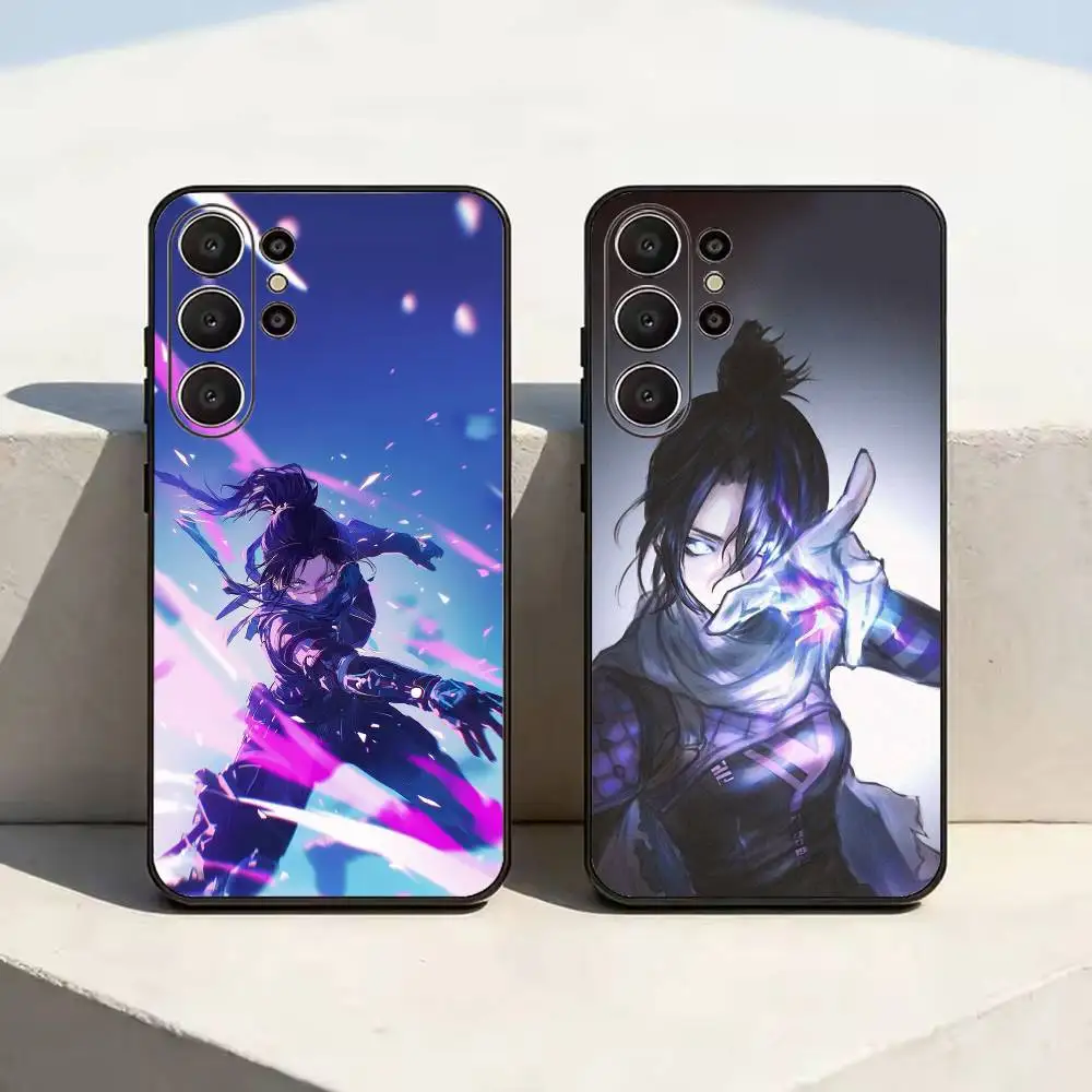 game A-Apex L-Legends Wraith Black Soft Silicone Phone Case for Samsung Ultra S26, S24, S21, S22, S23, S30, Plus, Lite