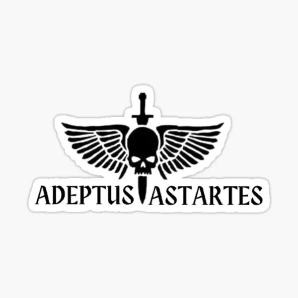 Adeptus Astartes Represent  5PCS Stickers for Print Living Room Car Cartoon Stickers Water Bottles Home Wall Room Background