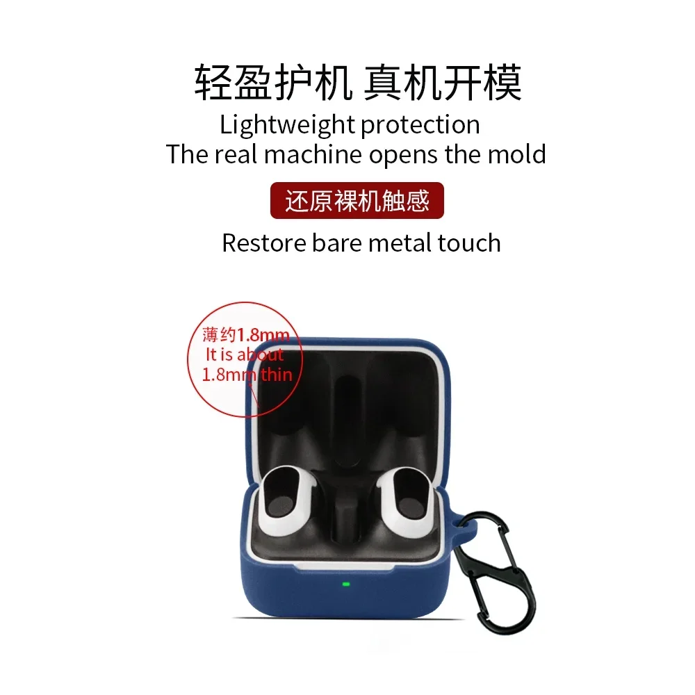 غطاء واقي من السيليكون مقاوم للصدمات خطاف ، حافظة لطيفة لبراعم سوني إنزوني ، سوني ، من خلال من من من من من من من من من من من من من #3