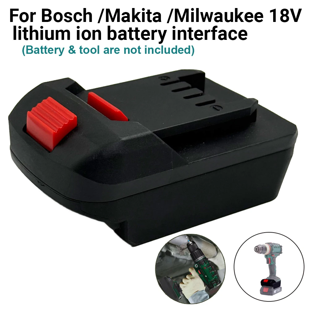 Adapter for Lidl Parkside X20V Li-ion tools TO for Milwaukee/Bosch/Makita 18V Li-ion battery adapter power tool accessorie