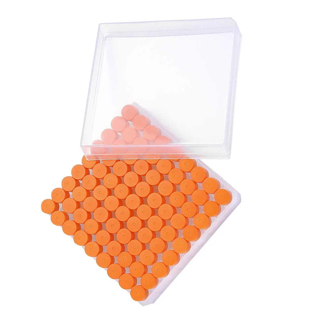 

1.8ml Cryovial Tubes Premium Freezing Sample Vials Screw Lid Transparent Plastic Test Tube Experiments Equipment