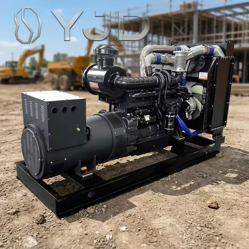 YJD OEM Factory Silent Soundproof Canopy Engine 200KW 300KW 500KW Authorized Diesel Generator Set