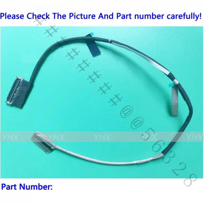SSS+New 40‑Pin 0.4mm 300HZ LCD EDP Screen Cable For ASUS G513QM P/N 6017B1701701 14005‑03700500 Laptop Replacement Repair Part