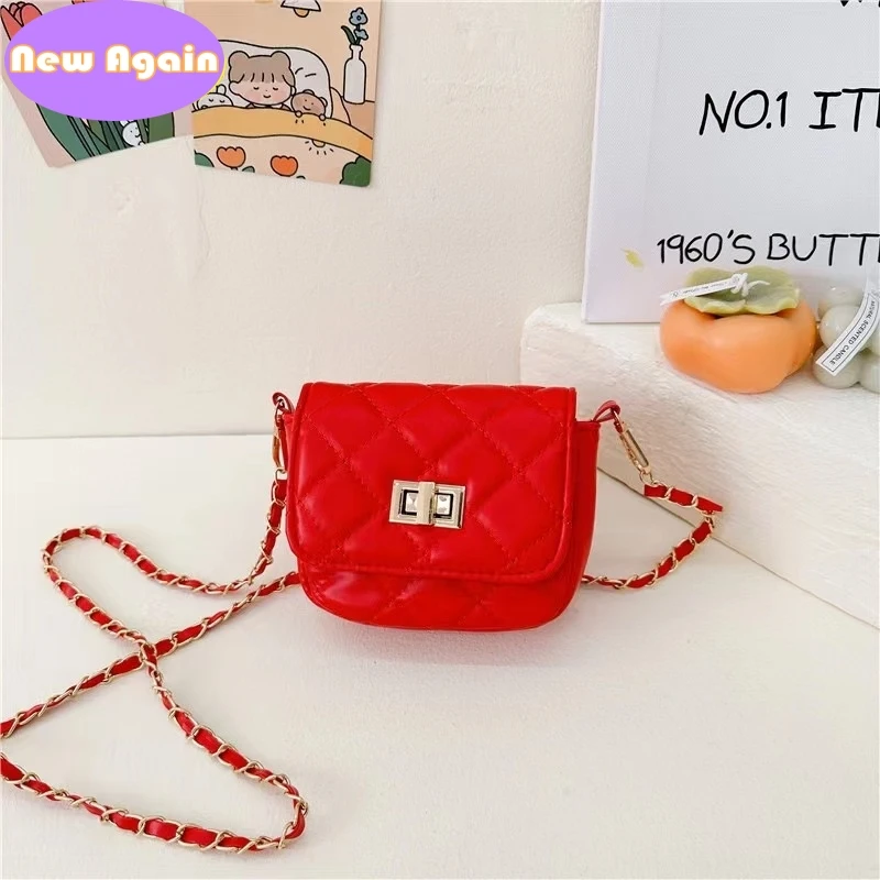 Children's Fashion flap shoulder bags Girls classic stylish crossbody Bags Kids Little money purse ToddlerS smal pouch NA049