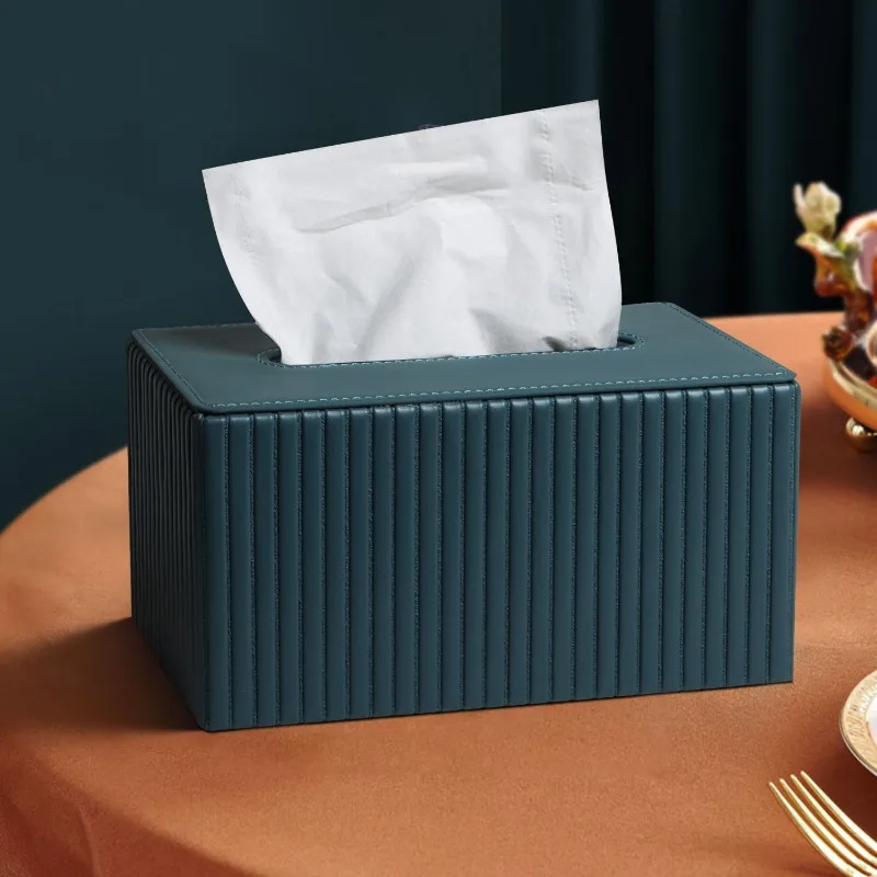 boite-a-mouchoirs-rectangulaire-en-cuir-de-luxe-boites-a-mouchoirs-esthetiques-etui-a-serviettes-moderne-decoratif-et-elegant-decoration-de-table