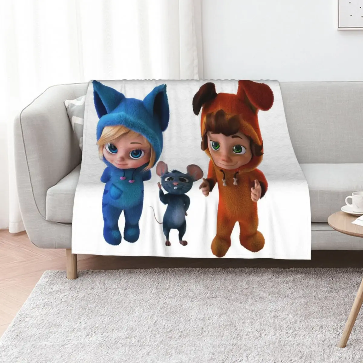 

Dave & Ava – ABC Deva And Ava Throw Blanket Decorative Sofa Soft Plush Plaid Plush Decorative Sofas Blankets