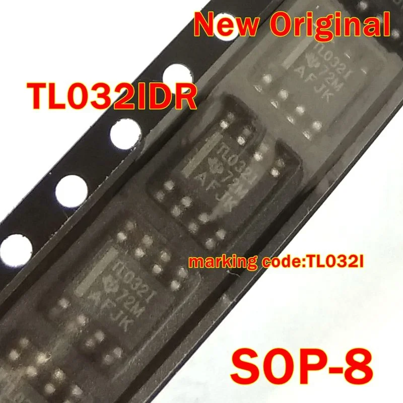 1Pcs to 100Pcs Tl032Idr Sop-8 New Original Marking Code: Tl032I Enhanced-Jfet Low-Power Low-Offset Operational Amplifiers