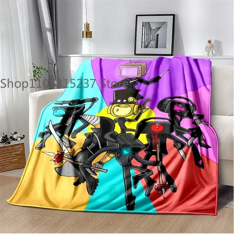 

M-Monitor T-Toilet P-Person Blanket,Lightweight Warm Sofa Bed Office Car,boy and Girl Brithday Gift