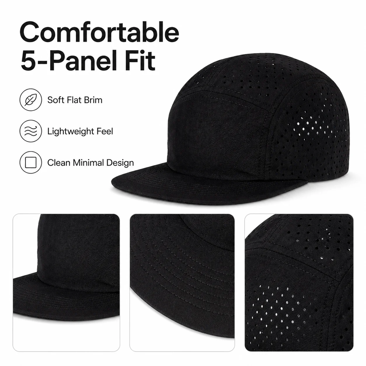 Schnelltrocknende 5-Panel-Lauf – Running Gear Hat Bewertung und Preis