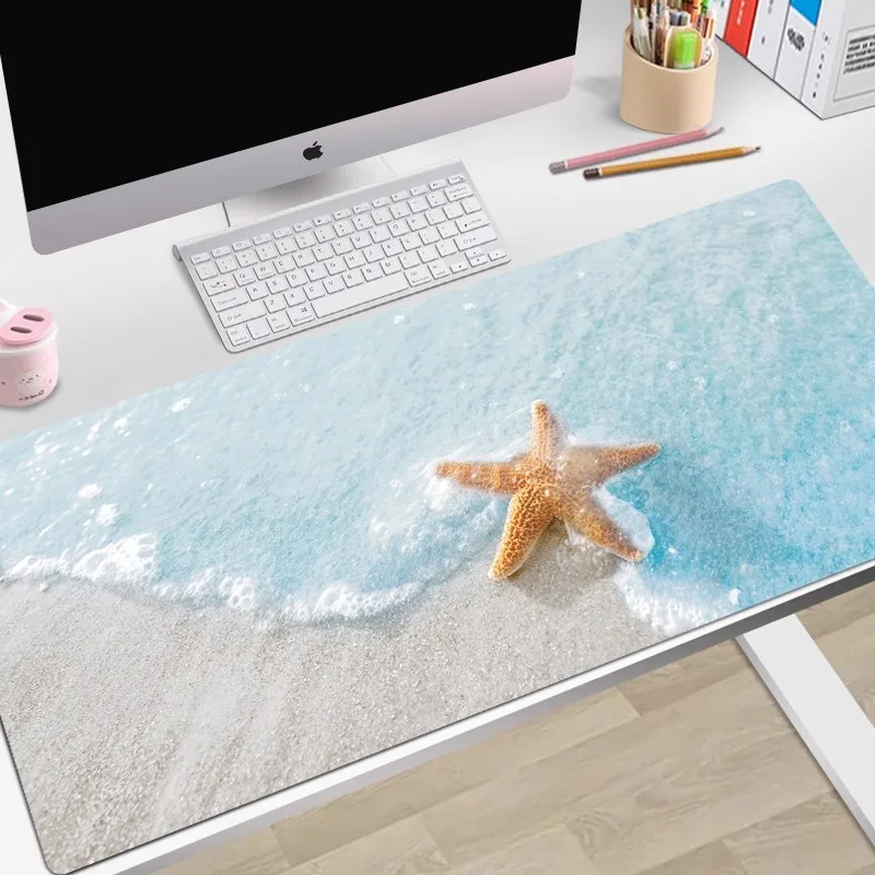 Premium Custom Beauty Animal Nature XL Mouse Pad - Anti-Slip Washable Extra Large Valentine's Christmas Anniversary Gift