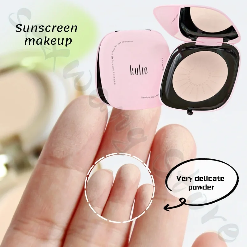 La polvere per il trucco con protezione solare è duratura e non facile da rimuovere. Polvere per trucco e stick in polvere impermeabile e resistente al sudore