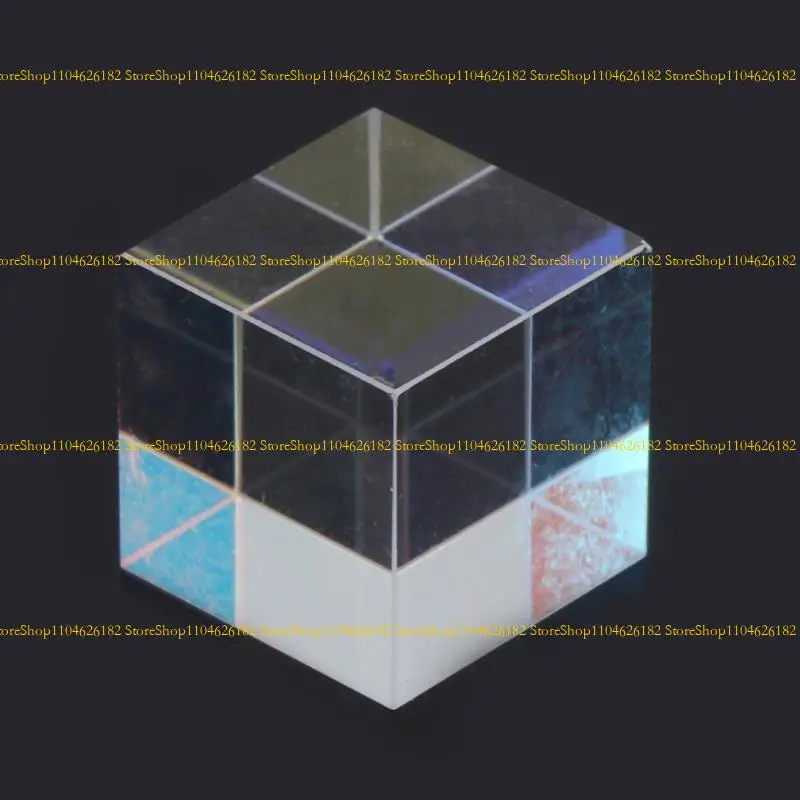 

Q2Q4 Prism Six-Sided Bright Light Combine Prism Stained Glass Beam Splitting Optical