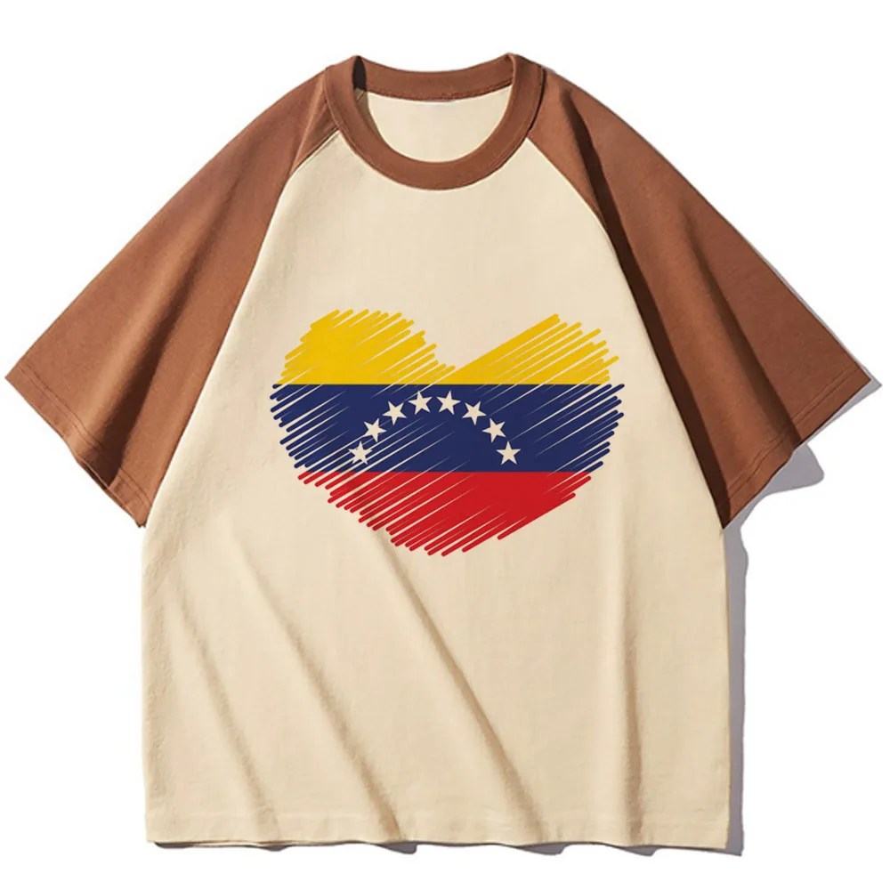 Venezuela tshirt women summer designer comic top girl streetwear clothes