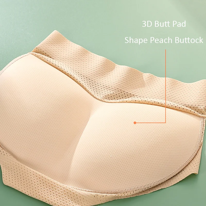 Butt Lifter Shaper fałszywy tyłek pośladki podkładki na biodra niewidoczne majtki kontrolne odchudzanie damska bielizna wyściełane majtki Push Up Shapewear — zdjęcie 6