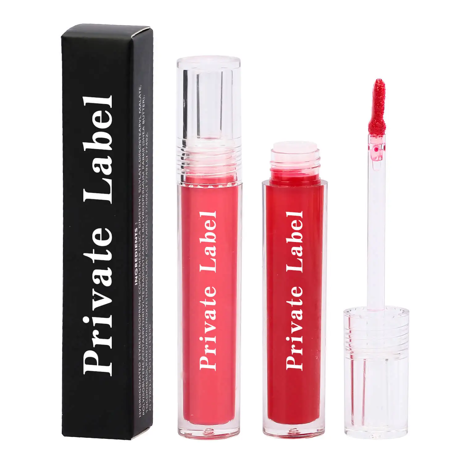 

30pcs Private Label Lip gloss Make Your Own Brand Shiny Glossy Lipgloss Wholesale Vegan High Quality Matte Liquid Lipstick