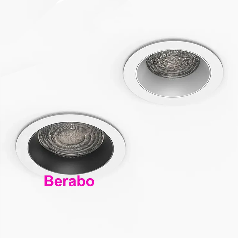 Recessed Anti Glare Dimmable Downlight 12W15W20W36W Led spotlight Ceiling Round Panel Light for hotel Decoration Home Lighting