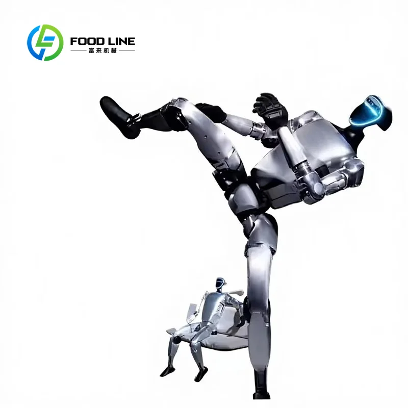 customized Advanced Humanoid Robot 46 DOF Bionic Design AI Open Source Solid State Battery Option customized array microphone