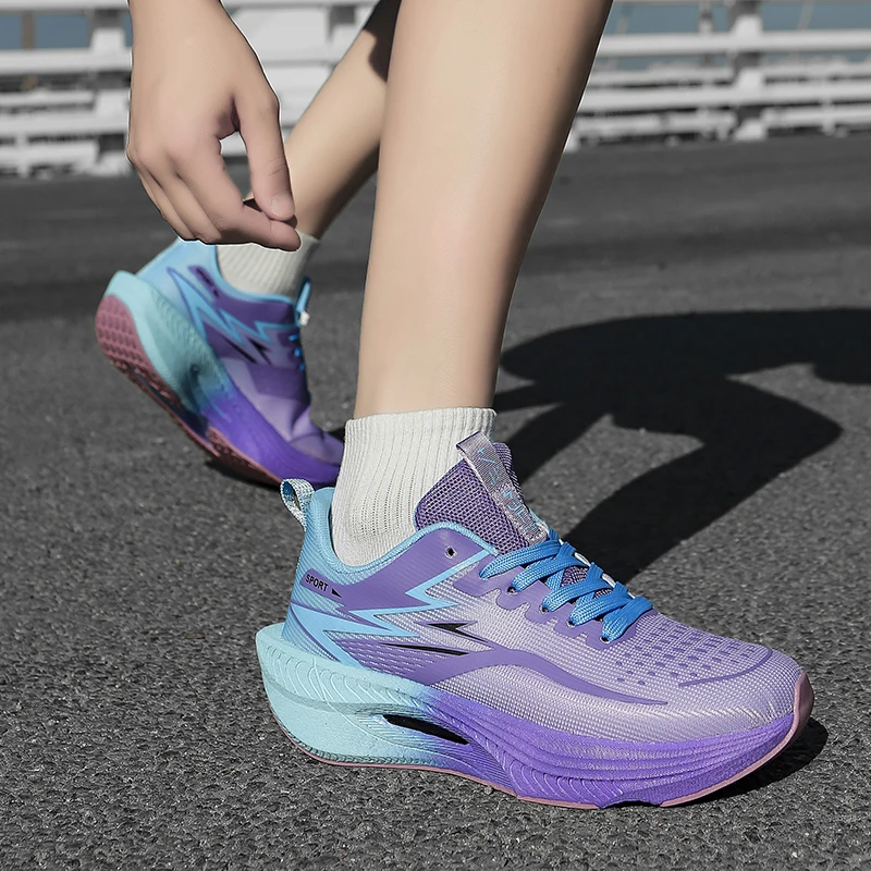 

Summer Professional Running Shoes, Shock Absorbing Racing Sneakers, Marathon Athletic Shoes for Students & Teenagers Hot Seller