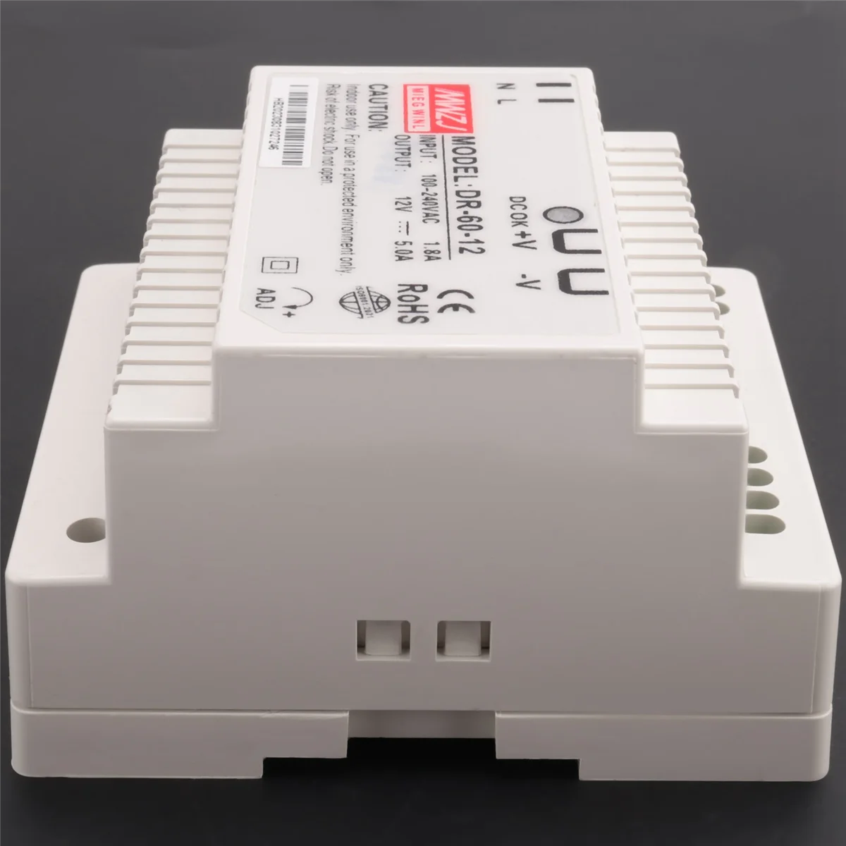 Transformer DR-60-12 Transformer 12 Volt 5 Amp Industrial Din Rail Power Supply 220V Ac To 12V Dc Power Supply(12V)