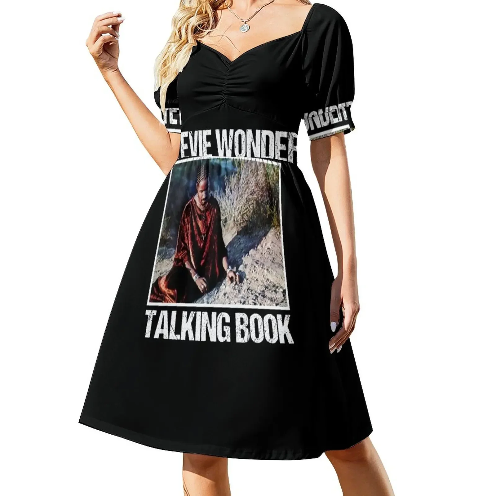 

Stevie Wonder - Talking Book Gift Men Women Short-Sleeved Dress Women's summer skirt dresses for women