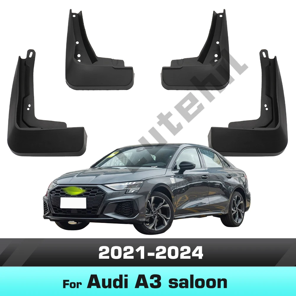 

For Audi A3 Saloon 2021 2022 2023 2024 Fender Mudflaps Splash Guards Mudguards Mud Flaps car Accessories