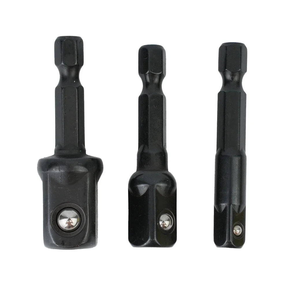 Imagem -04 - Soquete de Impacto Adaptador Polegada Porca Driver Sockets Hex Shank Extensão Rotatable Energia Elétrica Broca Sockets Adaptador